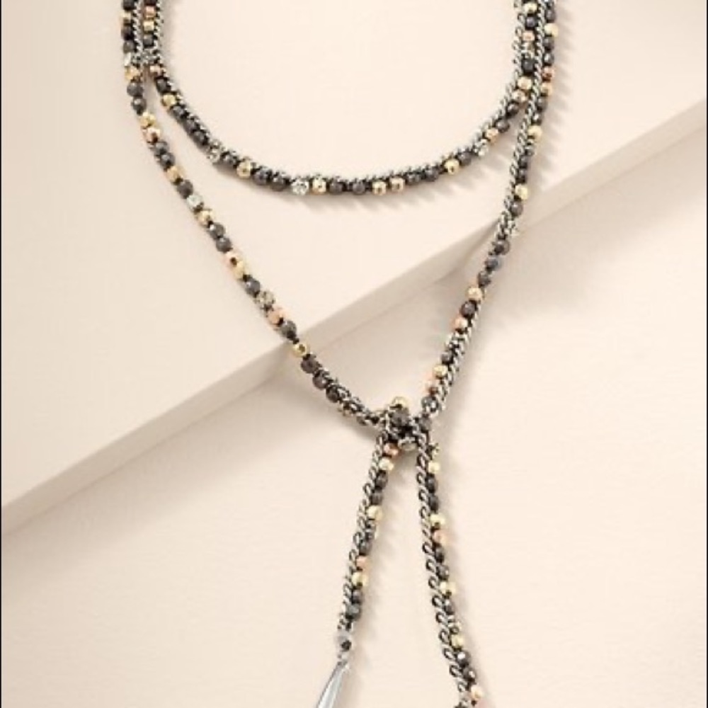 Stella and Dot Zoe Lariat Necklace